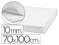Carton pluma liderpapel blanco doble cara 70x100cm espesor 10 mm