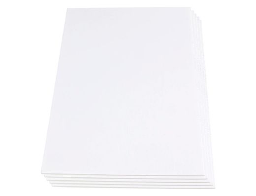 Carton pluma liderpapel blanco doble cara 70x100cm espesor 10 mm