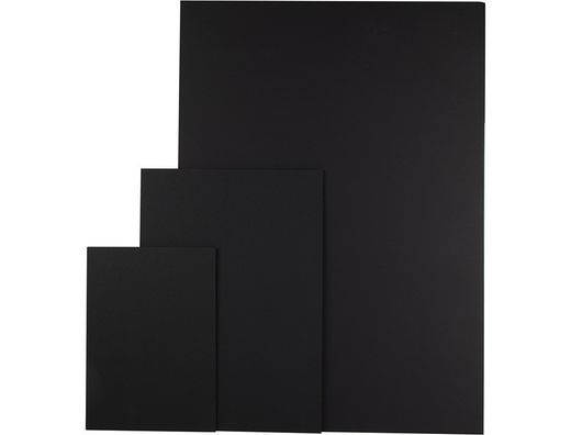 Carton Pluma Liderpapel Negro Doble Cara 50X70 cm Espesor 5 Mm