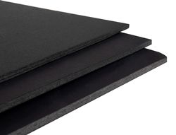 Carton pluma liderpapel negro doble cara 70x100cm espesor 5 mm