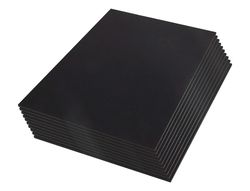 Carton pluma liderpapel negro doble cara 70x100cm espesor 5 mm
