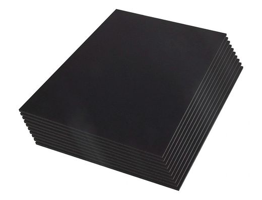 Carton pluma liderpapel negro doble cara 70x100cm espesor 5 mm