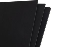 Carton Pluma Liderpapel Negro Doble Cara Din A3 Espesor 5 Mm