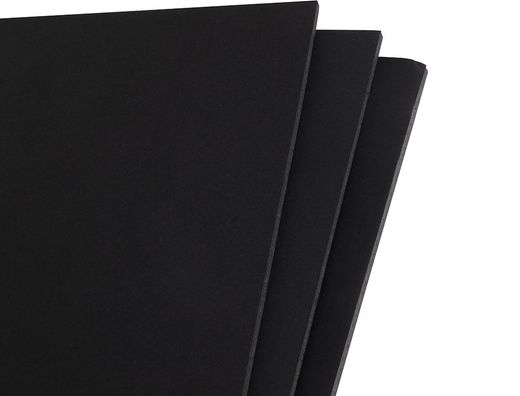 Carton Pluma Liderpapel Negro Doble Cara Din A3 Espesor 5 Mm