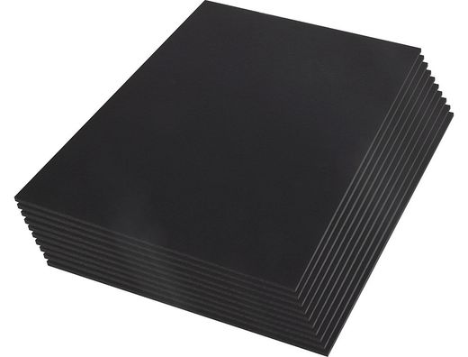 Carton Pluma Liderpapel Negro Doble Cara Din A3 Espesor 5 Mm