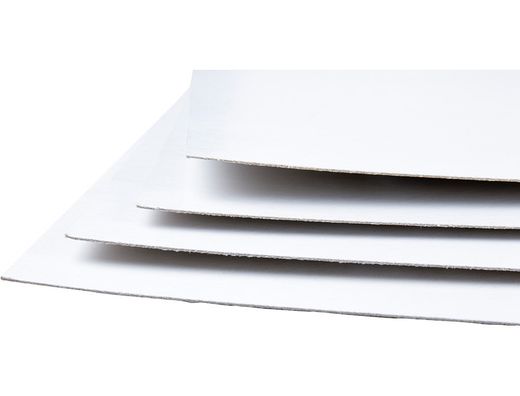 Cartoncillo Blanco Una Cara 350 Gr - Paquete de 1 Kilo 5 Hojas 64x88 cm
