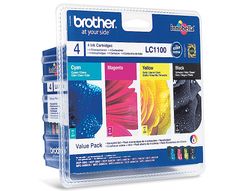 Cartucho Brother Original 1100VALB multipack 4 colores