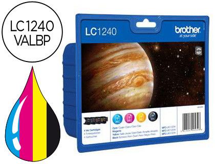 Cartucho Brother Original LC1240VAL multipack 4 colores Brother