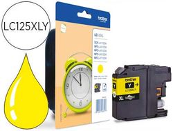 Cartucho Brother Original LC127XLYBP tinta amarilla