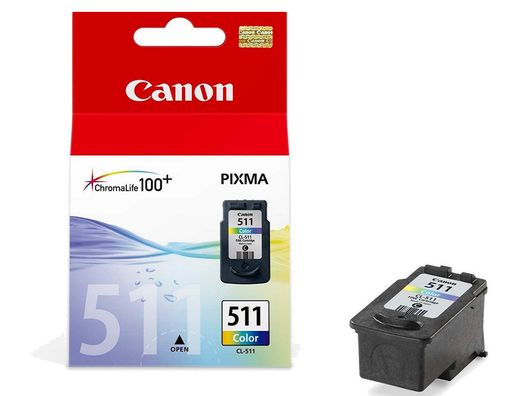 Cartucho Canon inyeccion CL-511 Tricolor
