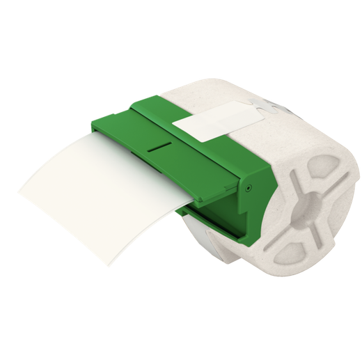 Cartucho de cinta continua de plástico Leitz Icon. Adhesivo permanente, 10 m de longitud 88 mm. de ancho, blanco