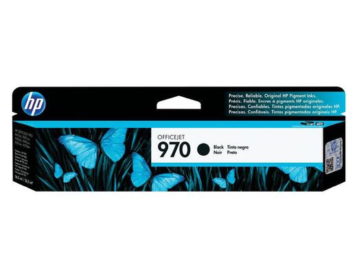 Cartucho de tinta original HP 970 negro CN--621AE