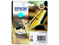 Cartucho Epson inkjet cián DURABRITE 16 165P