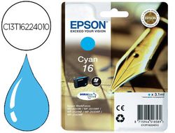 Cartucho Epson inkjet cián DURABRITE 16 165P