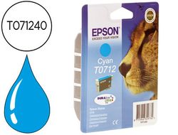 Cartucho Epson inyección cián 5,5ml T0712