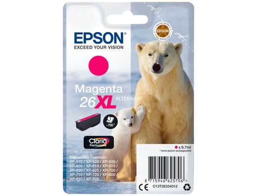 Cartucho Epson inyección magenta 9,7ml