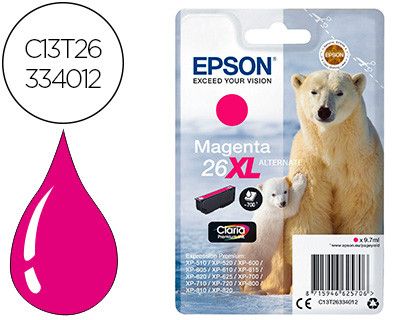 Cartucho Epson inyección magenta 9,7ml