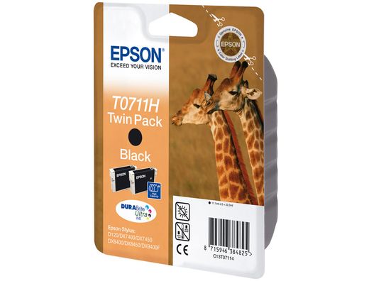 Cartucho Epson inyección negro 7,4ml T0711