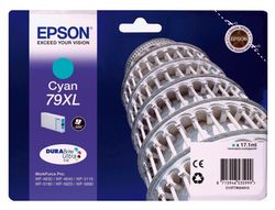 Cartucho Epson original cian C13T79024010