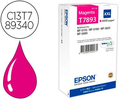 Cartucho Epson original magenta C13T789340