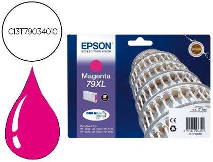Cartucho Epson original magenta C13T79034010