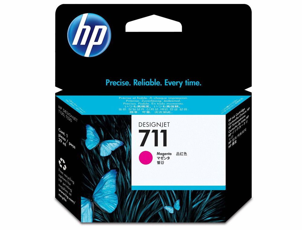 Cartucho HP original CZ131A magenta 711