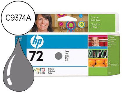 Cartucho HP original gris Nº 72 C9374A