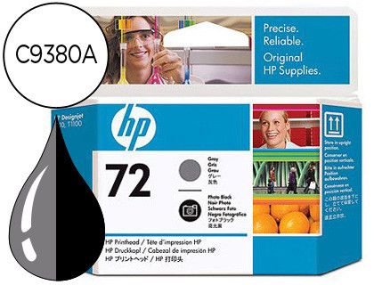 Cartucho HP original gris+negro photo Nº 72 C9380A
