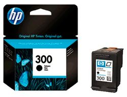 Cartucho HP original negro Nº 300 CC640EE
