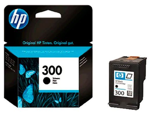 Cartucho HP original negro Nº 300 CC640EE