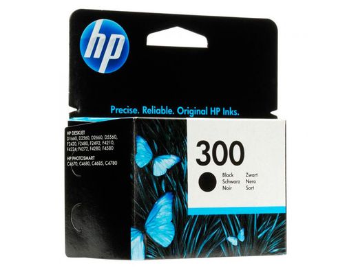 Cartucho HP original negro Nº 300 CC640EE
