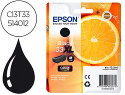 Cartucho inkjet negro claria premium C13T33514012