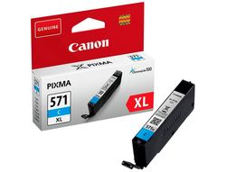 Cartucho inyección cián Canon CLI-571XLC