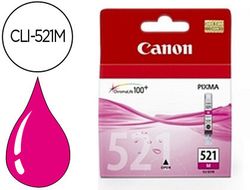 Cartucho inyección de tinta original Canon CLI-521M magenta 2935B001