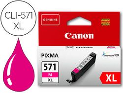 Cartucho inyección magenta Canon CLI-571XLM
