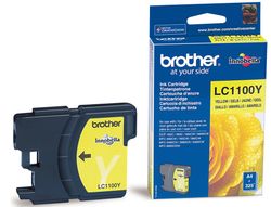Cartucho tinta Brother original amarillo LC1100Y