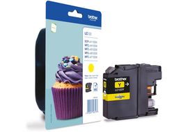 Cartucho tinta Brother original amarillo LC123YBP