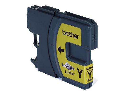 Cartucho tinta Brother original amarillo LC980Y