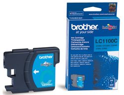 Cartucho tinta Brother original cian LC1100C