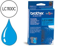 Cartucho tinta Brother original cian LC1100C