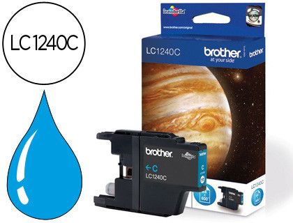 Cartucho tinta Brother original cian LC1240C