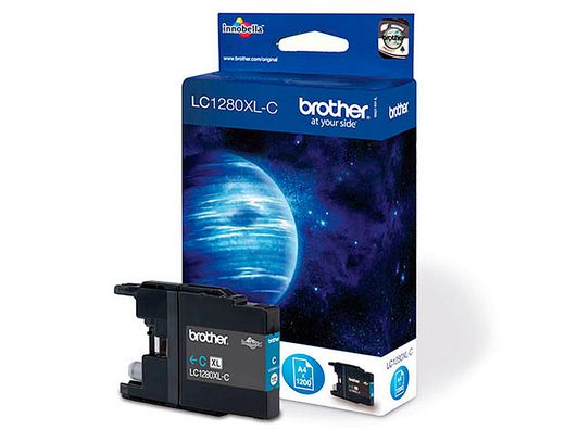 Cartucho tinta Brother original cian LC1280XLC