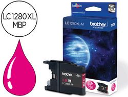 Cartucho tinta Brother original magenta LC 1280XLM