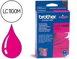 Cartucho tinta Brother original magenta LC1100M