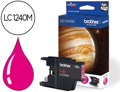 Cartucho tinta Brother original magenta LC1240M