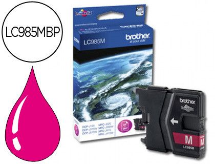 Cartucho tinta Brother original magenta LC985MBP