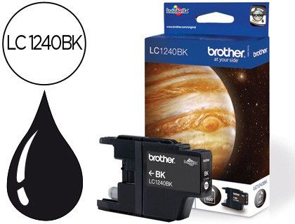 Cartucho tinta Brother original negro LC1240BK