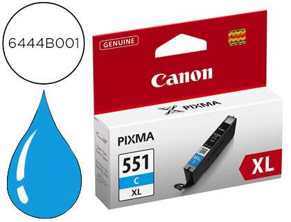 Cartucho tinta Canon original cian CLI-551XL