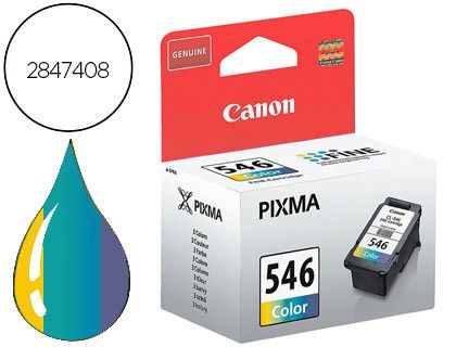 Cartucho tinta Canon original color CL-546