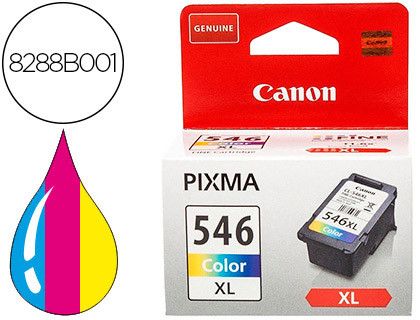 Cartucho tinta Canon original color CL-546XL